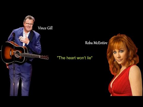 Reba McEntire & Vince Gill - The heart won't lie (sub.Ro.)