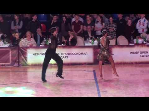 Latin Kvartal Cup 2017 World Open Latin 1/4 Cha Cha Ilya Vasilevsky - Kristina Stelnikova