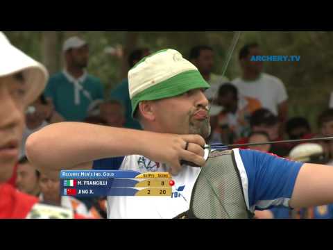 Michele Frangilli v Jing Xiangqing – recurve men gold | Antalya 2010 Archery World Cup S2