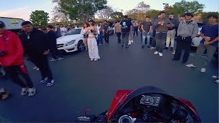 Taking My Rare MV Agusta To a Supercar Meet!