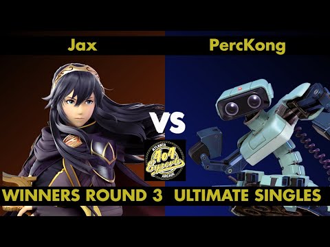 SSBU - 4o4 Smash Monthly 4 - DBQ| Jax (Lucina) vs PercKong (R.O.B.) - Winners Round 3