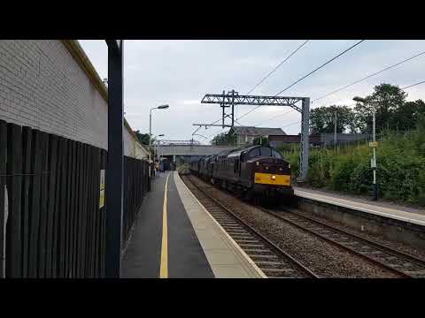 37669 + 37706 1Z44 1520 Carlisle   Crewe Between Hellifield Goods Loops   Crewe