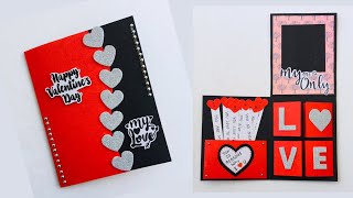 Beautiful Handmade Valentine's Day Card Idea||Diy Greeting Cards For Valentine’s Day