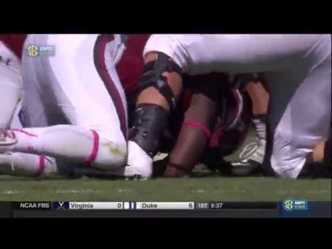 2014 USC vs Furman - Michael Washington Fumble Recovery