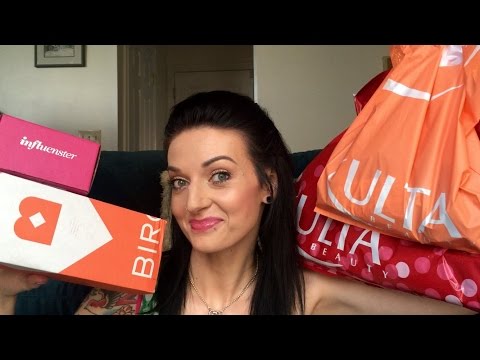 HAUL - Ulta, Target, Influenster, Birchbox, Drugstore, etc