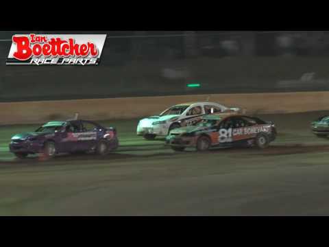 Modified Sedans - Heat 5 - Golden Helmet Series - Kingaroy Speedway - 01.05.16