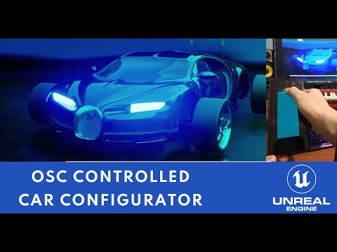 Osc Controlled Car Configurator Ue5