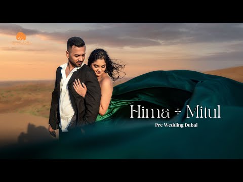 Best Pre-Wedding Highlight Video 2023 - 4K Video - Dubai, UAE - Hima & Mitul