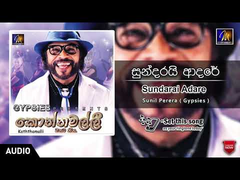 සුන්දරයි ආදරේ | Sundarayi Adare - Sunil Perera (Gypsies) | Official Music Audio