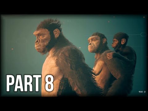 Ancestors: The Humankind Odyssey - 100% Walkthrough Part 8 [PS4 Pro] – Dead Tree Meteorite Site