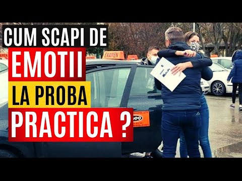 Cum scapi de emoții la proba practică ? Ce trebuie să faci  ca să promovezi examenul? 20 de SFATURI