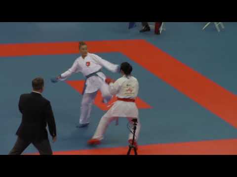 Premier league 2019 Shanghai Female -55 Wong Suk I (MAC) vs Yakan Tuba (TUR)