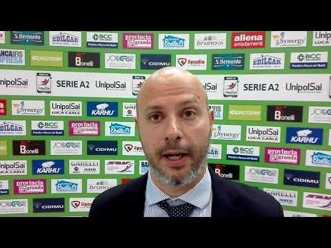 Vbc Mondovì-Monini Spoleto 2-3, le dichiarazioni di Barisciani