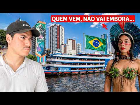 Cheguei em MANAUS, a MEGACIDADE da AMAZÔNIA no BRASIL 🇧🇷 | Amazonas (4)