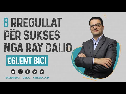 8 rregullat për sukses nga Ray Dalio