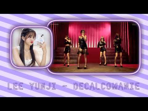 Cover Decalcomanie Mamamoo - Lee Yunji