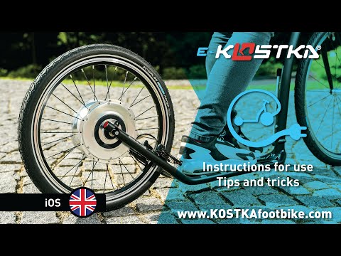 The manual and tips for KOSTKA e-footbikes (e-KOSTKA) - iOS