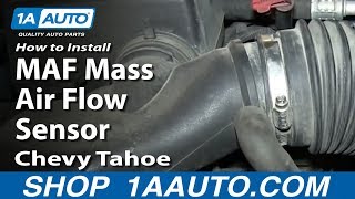How to Replace Mass Air Flow Sensor 96-00 Chevy Tahoe