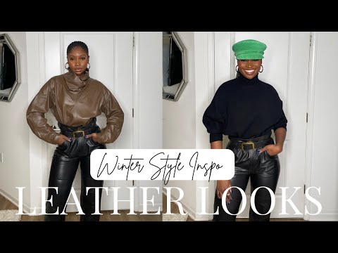 Winter Style Inspo: Leather Looks | StylewithSagesse