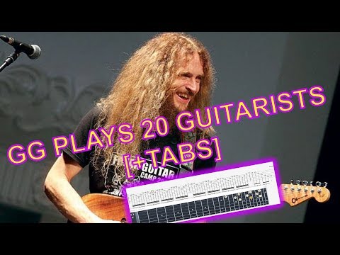 GUTHRIE GOVAN PLAYS 20 GUITARISTS [+TAB]
