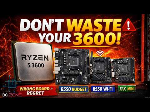Best Motherboards For Ryzen 5 3600 In 2026 - Best Budget & Value