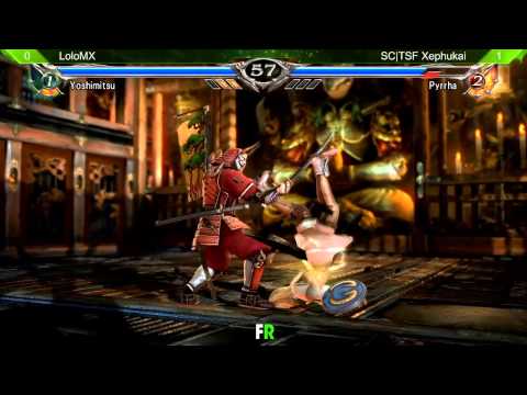 Final Round 17 Soul Calibur V Top 8 Xephukai vs LoloMX