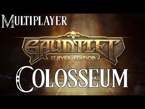 Gauntlet: Slayer Edition Gameplay Walkthrough MULTIPLAYER - Colosseum Exploding (1080P HD PS4)
