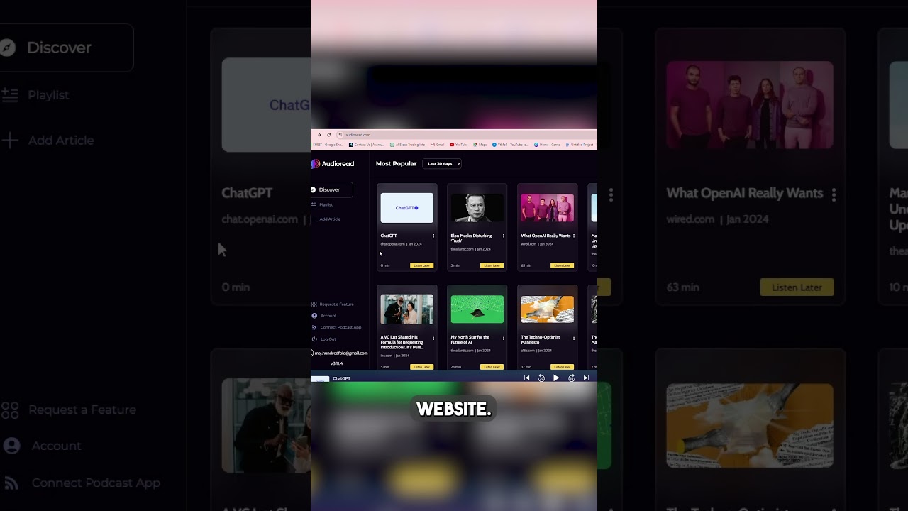 Audioread.com Review | AI Tool Review