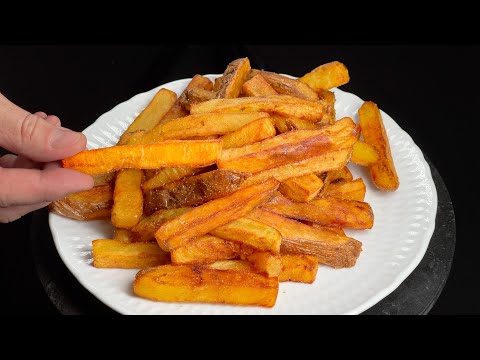 Neues Pommes Frites Rezept! Jeden Tag verzehrfertig! Gott, wie lecker!