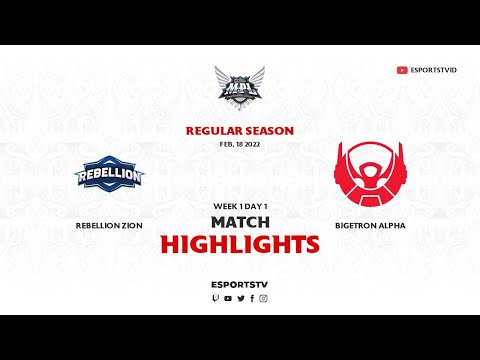 Rebellion Zion vs Bigetron Alpha HIGHLIGHTS MPL ID S9 | BTR vs RBL ESPORTSTV