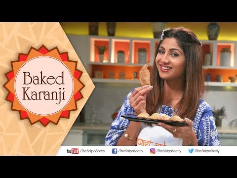 Baked Karanji | Shilpa Shetty Kundra | Healthy Recipes | The Art Of Loving Food