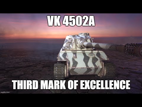 VK 4502a Third Mark Of Excellence ll Wot Console
