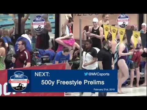 2019 MVC Swimming & Diving Championship | Prelims | Feb 21st