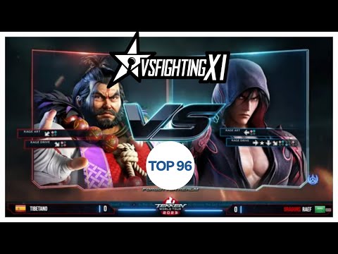 TIBETANO vs RAEF VSFightingXI 2023 Top 96 Tekken 7