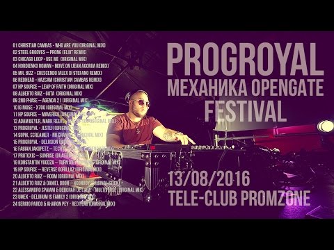 PROGroyal - 13.08.16 Teleclub Promzone @ МЕХАНИКА OpenGate festival
