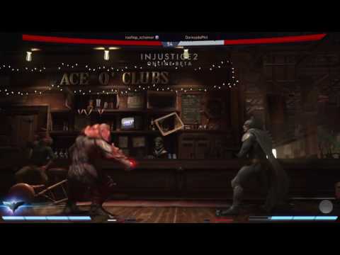 Injustice 2 1st Beta gameplay pt7 - 1st Attempt at Atrocitus!