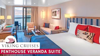 Viking Ocean | Penthouse Veranda Suite Walkthrough Tour & Review 4K | Viking Ocean Cruises