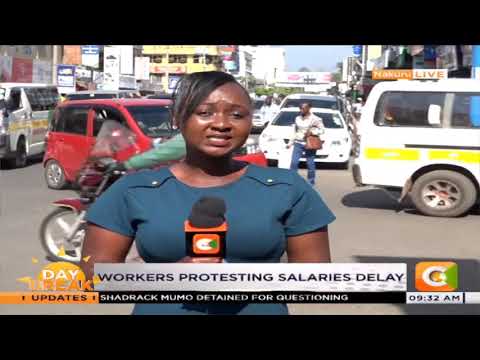 County workers strike in Nakuru county
