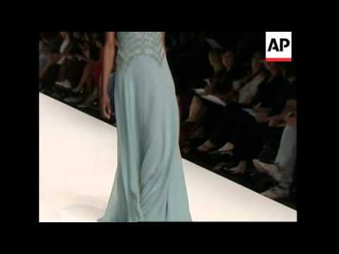 Designer Kevan Hall shows his Spring 2009 collection