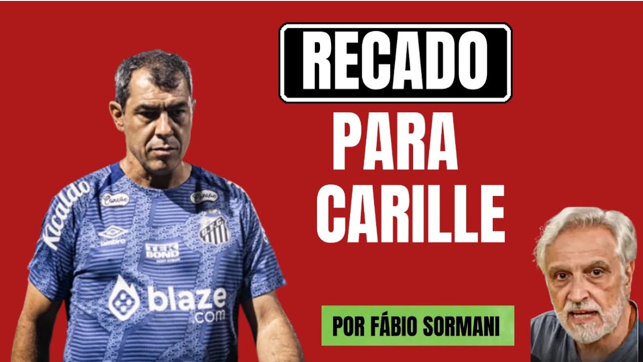 MAIS UM EQUÍVOCO DO TÉCNICO FÁBIO CARILLE