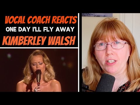 Vocal Coach Reacts to Kimberley Walsh 'One Day I'll Fly Away' (Girls Aloud)