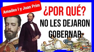 AMADEO de SABOYA y el general PRIM. El rey democrata❗❗ UNA OPORTUNIDADA PERDIDA❗❗