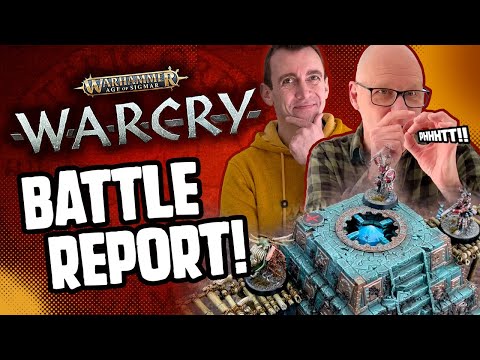 Blowpipes Versus Flame Throwers: A Warhammer WARCRY Battle Report