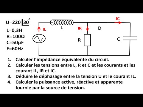 Analyser d'un circuit RLC mixte en courant alternatif #Circuit_électrique_CE