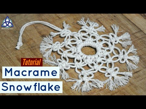 Macrame Angel Tutorial DIY Christmas Ornaments