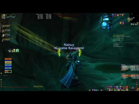 Maw of Souls Mythic +10 Teeming Necrotic Tyrannical 2 chest Legion 7.1.5 Restoration Druid PoV