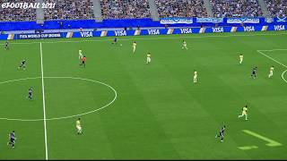 eFootbal 2021 Scotland vs Brazil. Video Game Simulation - Full Match eFootbal 2021 Scotland vs Brazil. Video Game Simulation - Full Match