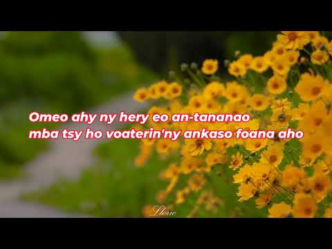 Omeo ahy - SOLO ( Karaoké )