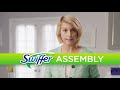 Swiffer Sweeper Starter Kit XXL: grindų šluota + sausos šluostės (8vnt.) + šlapios šluostės (3vnt.)