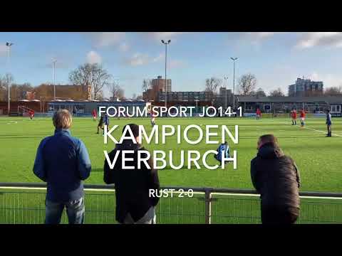 Forum Sport JO14-1 vs VERBURCH JO14-1